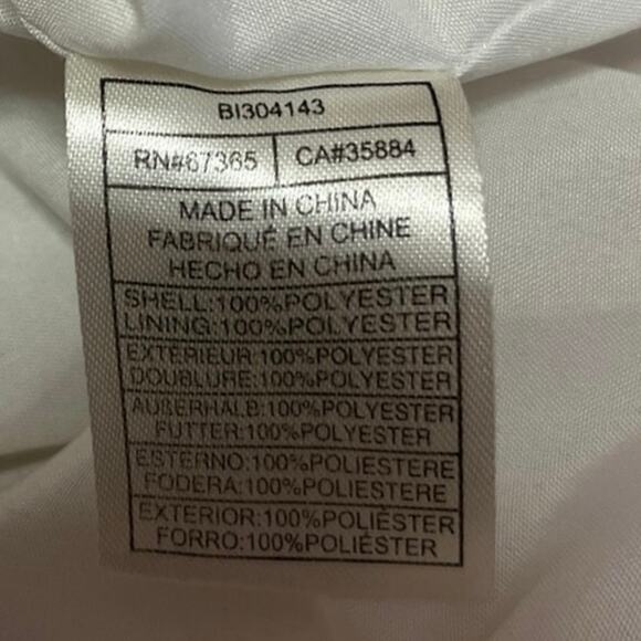 BB Dakota White Chiffon Ruffle Tassels V-neck Long Sleeves Blouse Top Size XS - Picture 5 of 5